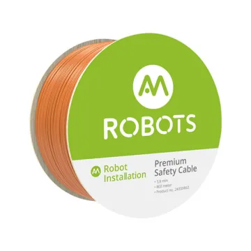 Kabel bezpieczeństwa Premium 3,8 mm pomarańczowy